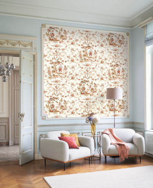 Wallpaper - Toiles de Jouy - Fiona Living@Home