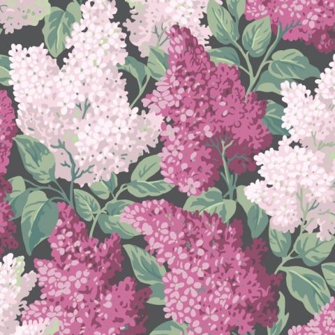 Cole & Son Botanical ~Botanica~ Lilac Syringa Vulgaris 115/1001