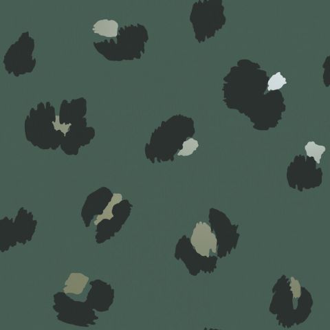 Dutch Wallcoverings Imaginarium II - Large Leopard Spot Green 13033