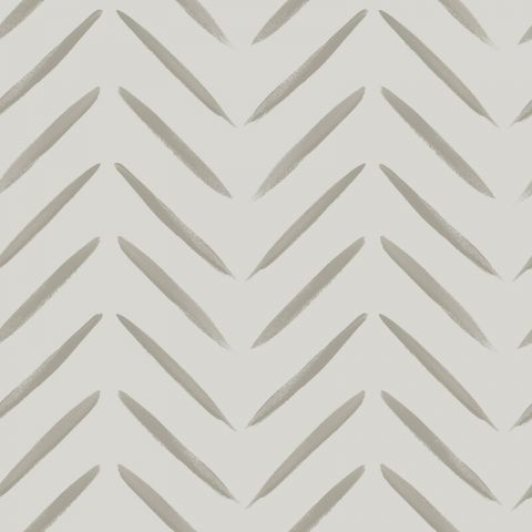 Dutch Wallcoverings Imaginarium II - Chevron Brush Marks Taupe 13041