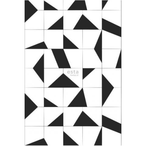 Esta Scandi Cool - Black & White Tiles 158908
