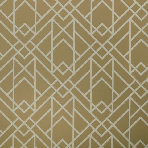 1838 Wallcoverings Elodie - Metro Mustard 1907-140-07