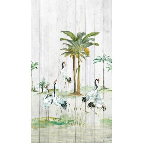 Dutch Wallcoverings One Roll One Motif - Tropical Wood A39401