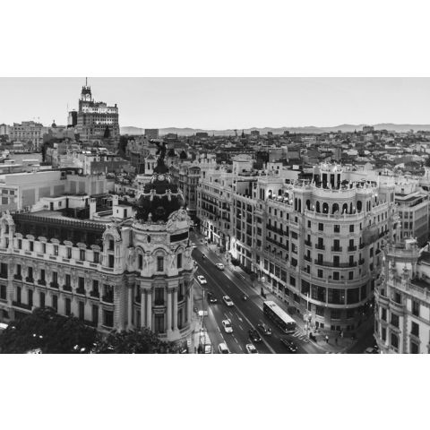 City Love Madrid Black & White