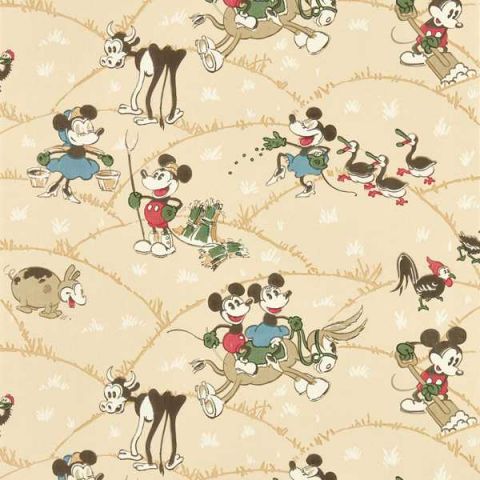 Disney x Sanderson DDIW217267 Mickey At The Farm | Butterscotch