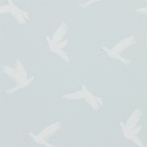 Sanderson - The Potting Room - Paper Doves Mineral 216379