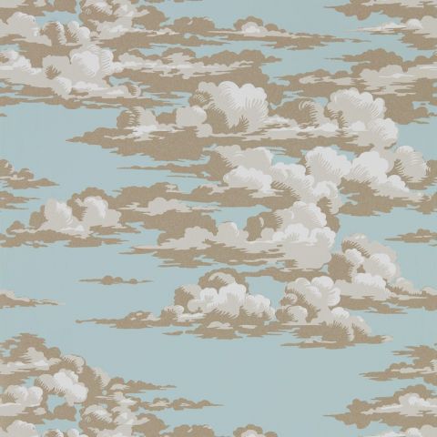 Sanderson Elysian Silvi Clouds - English Bleu 216601